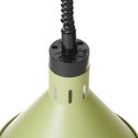 Lampa do podgrzewania potraw wisząca stożkowa śr. 275 mm 250 W - zielona Hendi