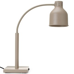 Lampa grzewcza stołowa do podgrzewania potraw giętka 250 W - beżowa Hendi