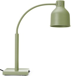 Lampa grzewcza stołowa do podgrzewania potraw giętka 250 W - zielona Hendi