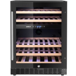 Lodówka chłodziarka do wina 2-strefowa na 46 butelek 137 l 565x595x820 mm ARKTIC