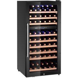 Lodówka chłodziarka do wina 2-strefowa na 91 butelek 230 l 590x595x1215 mm ARKTIC