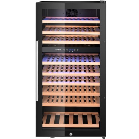 Lodówka chłodziarka do wina 2-strefowa na 91 butelek 230 l 590x595x1215 mm ARKTIC
