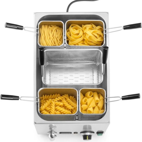 Makaroniarka warnik urządzenie do gotowania makaronu 5 koszy 25 l 3500 W Hendi