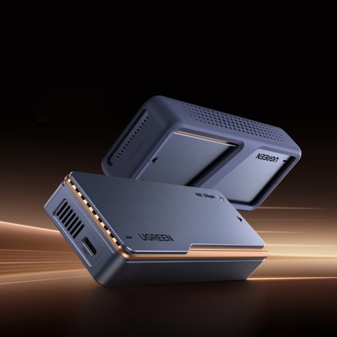 Obudowa na dysk M.2 NVMe SSD z chłodzeniem aktywnym USB4 40Gb/s - szara UGREEN