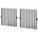 Okap pochłaniacz przyścienny skręcany STAL 1005x1000x450 mm Hendi