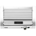 Podgrzewacz rolkowy do parówek hot-dogów z pokrywą 7 rolek 45 cm 620 W Hendi