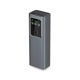 Powerbank z wyświetlaczem 20000mAh PD 100W LCD - szary SBS