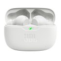 Słuchawki bezprzewodowe dokanałowe JBL Wave Beam Bluetooth 5.2 IP54 IPX2 - białe JBL