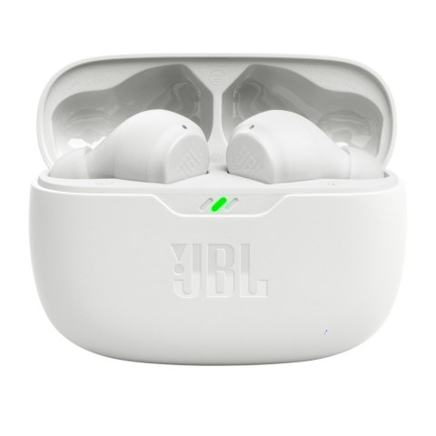 Słuchawki bezprzewodowe dokanałowe JBL Wave Beam Bluetooth 5.2 IP54 IPX2 - białe JBL