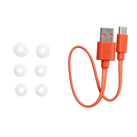 Słuchawki bezprzewodowe dokanałowe JBL Wave Beam Bluetooth 5.2 IP54 IPX2 - białe JBL