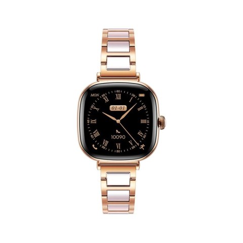 Smartwatch Starlight JR-FS1 z odbieraniem połączeń 2 paski - złoty JOYROOM
