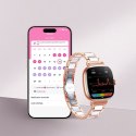 Smartwatch Starlight JR-FS1 z odbieraniem połączeń 2 paski - złoty JOYROOM