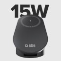 Stacja ładująca 3w1 bezprzewodowa składana do iPhone Apple Watch AirPods QI2 MFI - czarna SBS