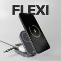 Stacja ładująca 3w1 bezprzewodowa składana do iPhone Apple Watch AirPods QI2 MFI - czarna SBS