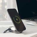 Stacja ładująca 3w1 bezprzewodowa składana do iPhone Apple Watch AirPods QI2 MFI - czarna SBS