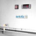 Szafa chłodnicza lodówka 1-drzwiowa 4 półki STAL GN 2/1 465 l 250 W ARKTIC