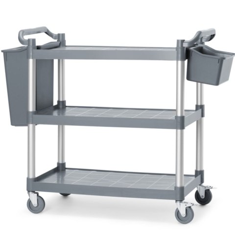 Wózek kelnerski serwisowy do 150 kg 3-półki 842x486 mm Amer Box