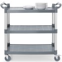 Wózek kelnerski serwisowy do 150 kg 3-półki 842x486 mm Amer Box