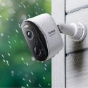 Zestaw monitoringu zewnętrznego 2 kamery 2K 16 Gb WiFi - biały BASEUS