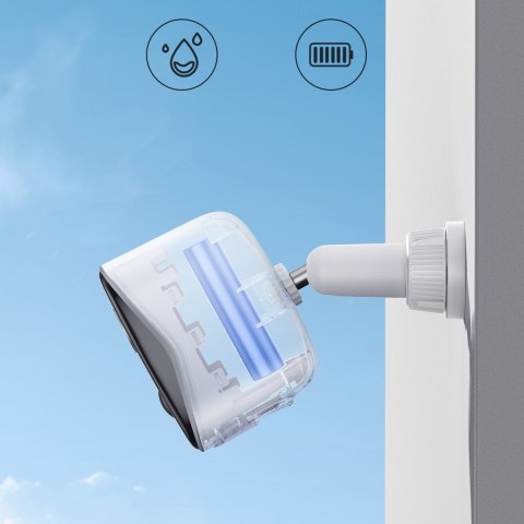 Zestaw monitoringu zewnętrznego 2 kamery 2K 16 Gb WiFi - biały BASEUS
