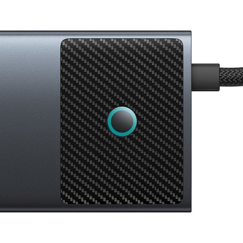 HUB adapter rozdzielacz 10w1 HDMI USB-A USB-C RJ45 SD TF - szary BASEUS