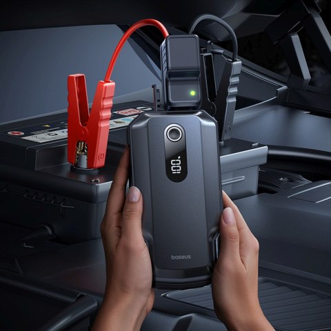 Jump starter urządzenie rozruchowe powerbank 20000mAh - czarny BASEUS