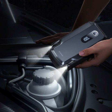 Jump starter urządzenie rozruchowe powerbank 20000mAh - czarny BASEUS