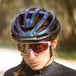 Kask na rower hulajnogę HC-58C-M 55-58 cm - niebieski kameleon ROCKBROS