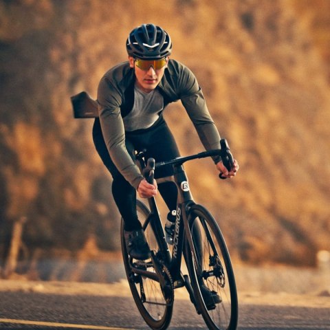 Kask ochronny rowerowy HC-58BK-M 55-58 cm - czarno-szary ROCKBROS