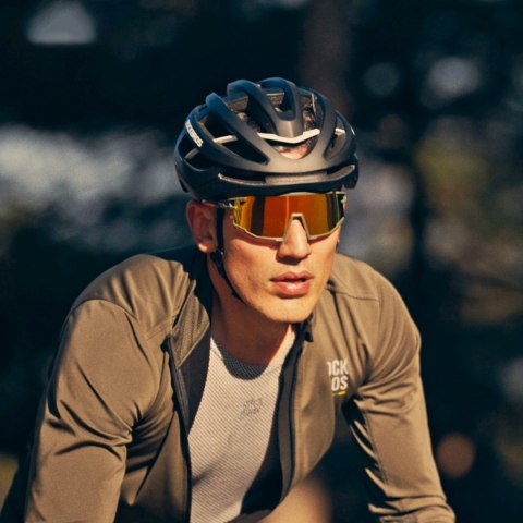 Kask ochronny rowerowy HC-58BK-M 55-58 cm - czarno-szary ROCKBROS