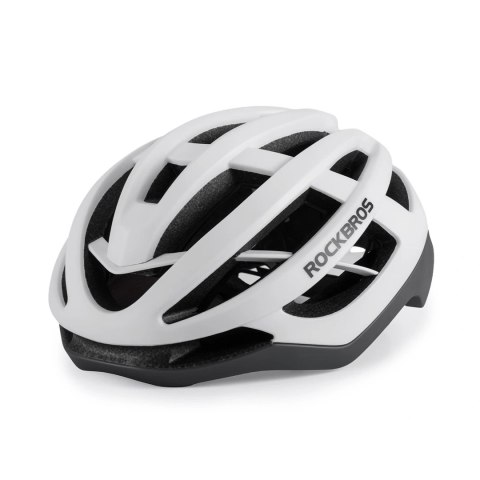Kask ochronny rowerowy HC-58WG-L 58-61 cm - biało-szary ROCKBROS