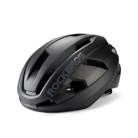Kask rowerowy LK-15 z włókna węglowego 58-62 cm - czarny ROCKBROS