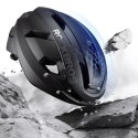Kask rowerowy LK-15 z włókna węglowego 58-62 cm - czarny ROCKBROS