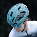 Kask rowerowy LK-15 z włókna węglowego 58-62 cm - jasnoniebieski ROCKBROS