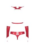 Komplet Vampines Czerwony Czerwony L/XL