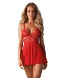 Koszulka Secret of Love 838-BAB-3 + stringi GRATIS! Czerwony XXL