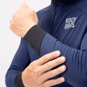 Kurtka rowerowa zimowa polarowa dwuwarstwowa rozmiar XL - niebieska ROCKBROS
