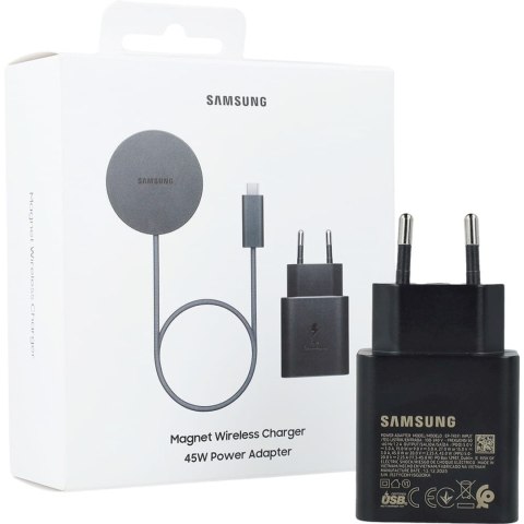Ładowarka indukcyjna Samsung EP-P2900TBE 25 W z adapterem 45 W - szara SAMSUNG