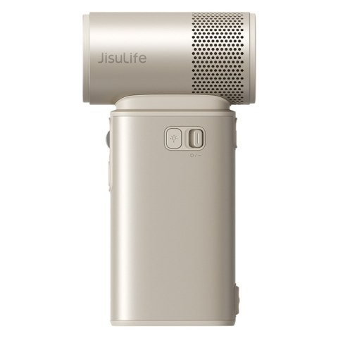 Mini dmuchawa przenośny wiatrak 5w1 9000mAh USB - brązowy Jisulife