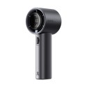 Mini dmuchawa wiatrak przenośny metalowy 5000mAh USB-C LED - ciemnoszary Jisulife