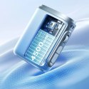 Mini wentylator wiatrak przenośny ze smyczą 4500mAh - niebieski Jisulife