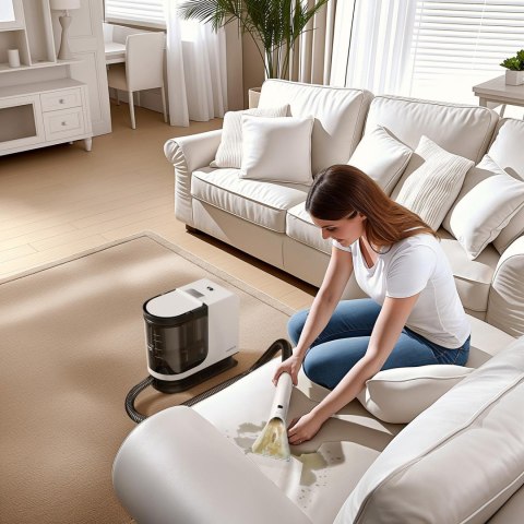 Odkurzacz piorący do tapicerek dywanów UWANT Y200 600W - biały UWANT