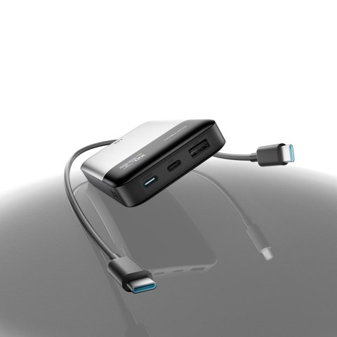 Powerbank 15000mAh USB-A USB-C 100W - szary CUKTECH