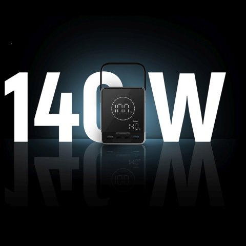 Powerbank z ładowaniem bezprzewodowym 40000mAh USB-C USB-A 300W - czarny CUKTECH