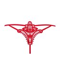 Stringi Luiza Czerwone Czerwony L/XL