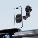 Uchwyt magnetyczny z ładowarką bezprzewodową do smartfona na deskę rozdzielczą MagSafe - czarny ACEFAST