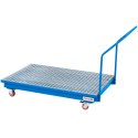 Wanna ociekowa wychwytowa pod 2 beczki 200l PRO-LINE 1210x810x981mm mobilna PRO-LINE