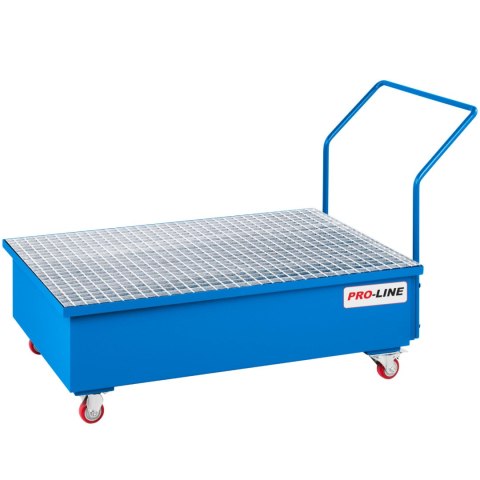 Wanna ociekowa wychwytowa pod 2 beczki PRO-LINE 1210x810x981mm mobilna PRO-LINE