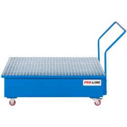 Wanna ociekowa wychwytowa pod 2 beczki PRO-LINE 1210x810x981mm mobilna PRO-LINE