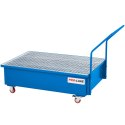 Wanna ociekowa wychwytowa pod 2 beczki PRO-LINE 1210x810x981mm mobilna PRO-LINE